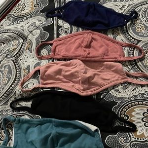 Kids facemasks, pack of 5, can be bought together or sold individually,